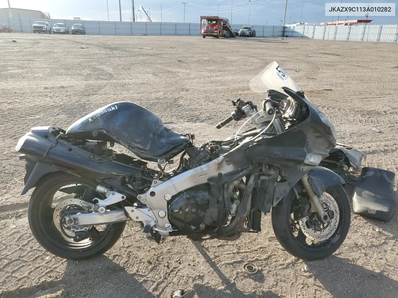 2003 Kawasaki Zx1200 C VIN: JKAZX9C113A010282 Lot: 57256795