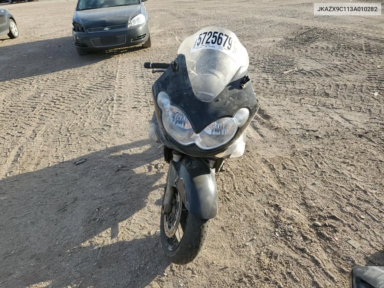 2003 Kawasaki Zx1200 C VIN: JKAZX9C113A010282 Lot: 57256795