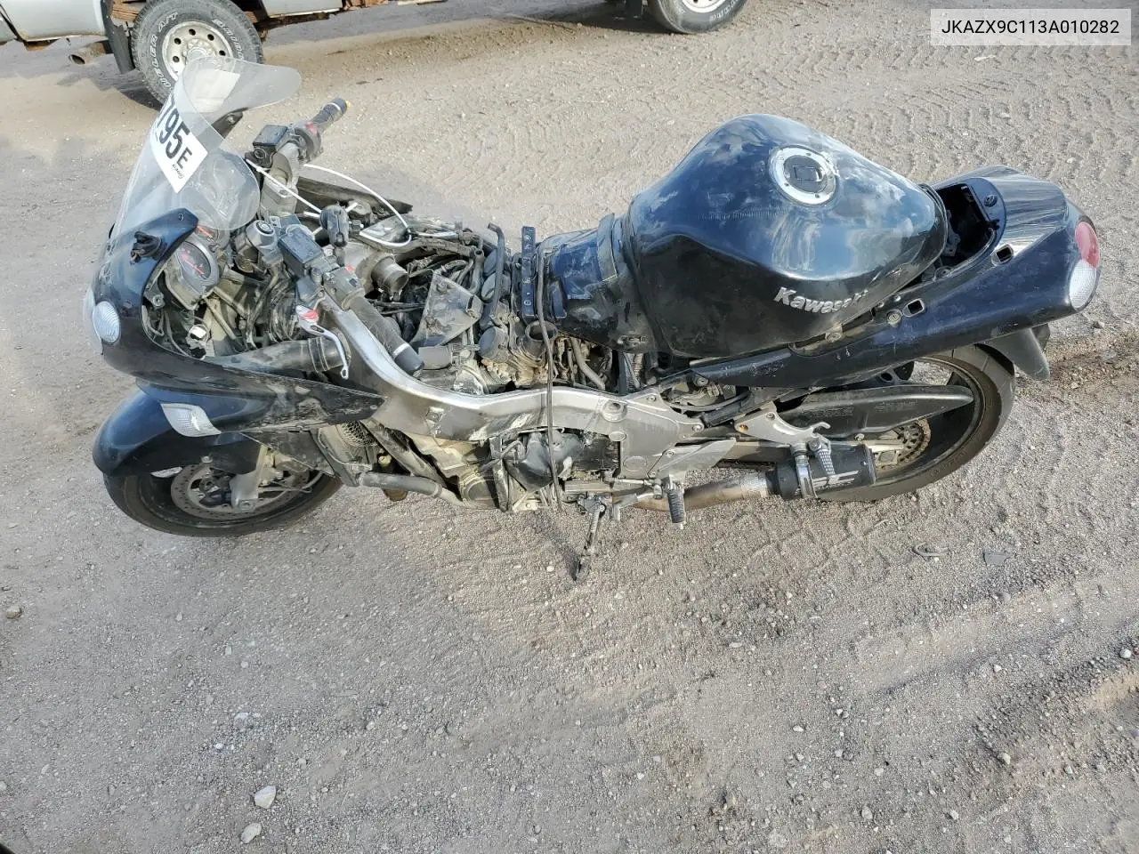 2003 Kawasaki Zx1200 C VIN: JKAZX9C113A010282 Lot: 57256795