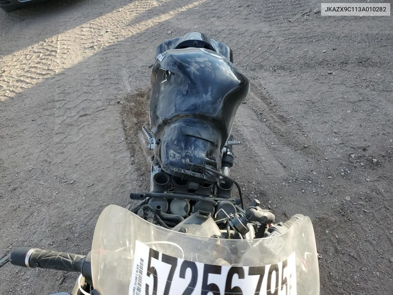 2003 Kawasaki Zx1200 C VIN: JKAZX9C113A010282 Lot: 57256795
