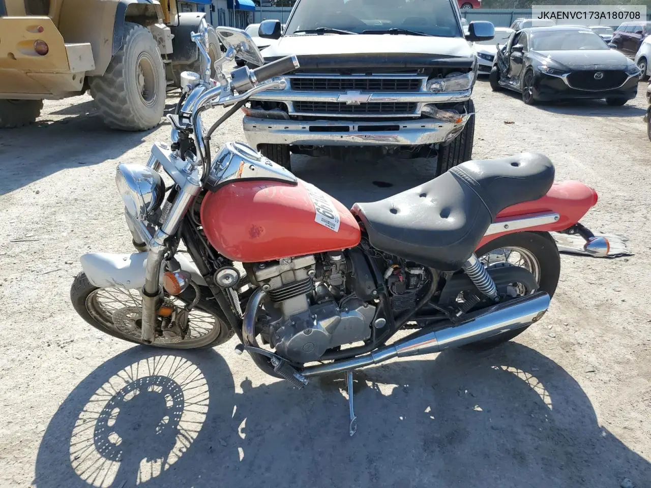 2003 Kawasaki En500 C VIN: JKAENVC173A180708 Lot: 66103565
