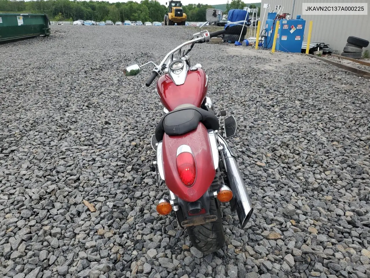 2007 Kawasaki Vn900 C VIN: JKAVN2C137A000225 Lot: 58015045