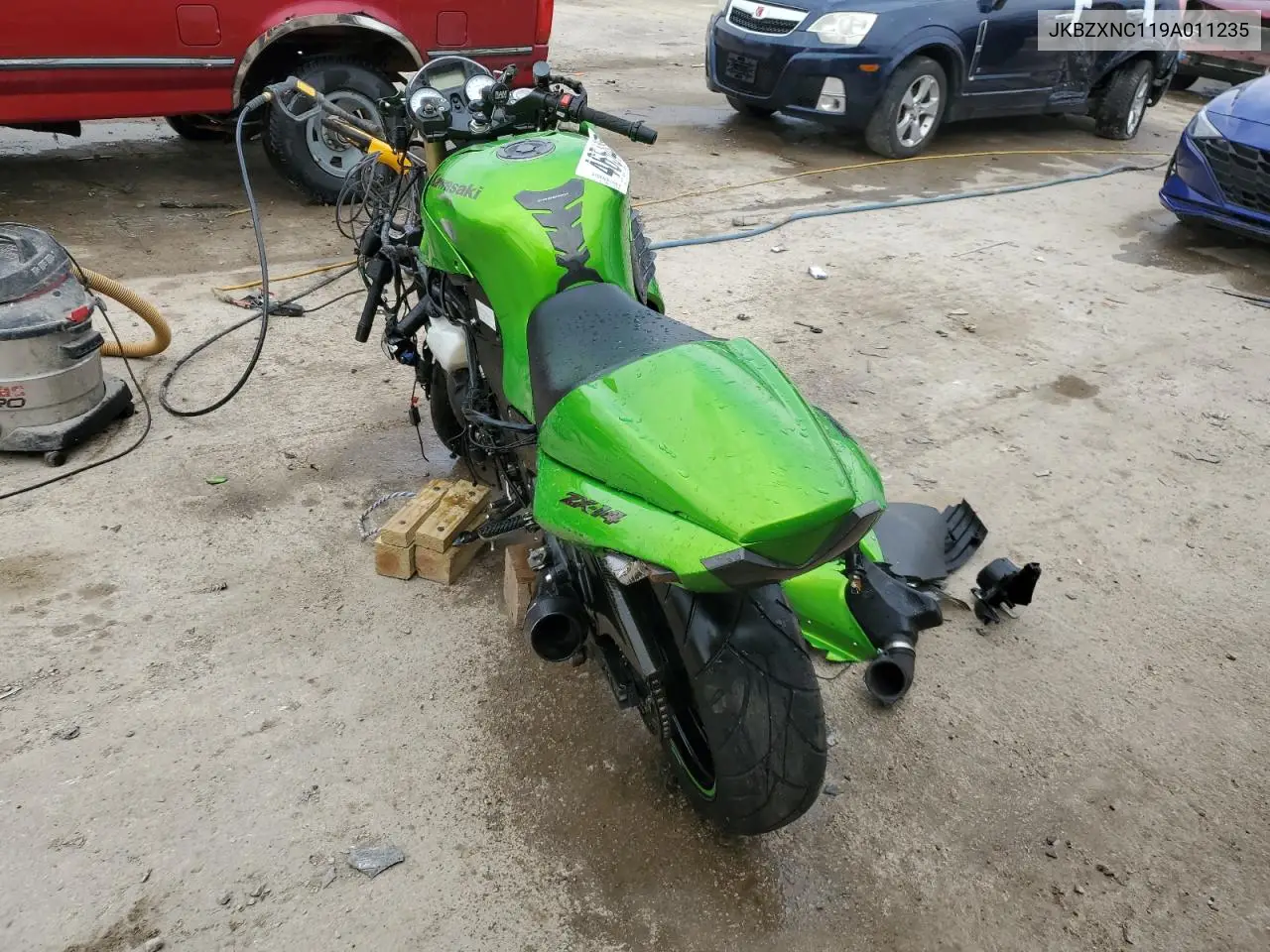 2009 Kawasaki Zx1400 C VIN: JKBZXNC119A011235 Lot: 46544265