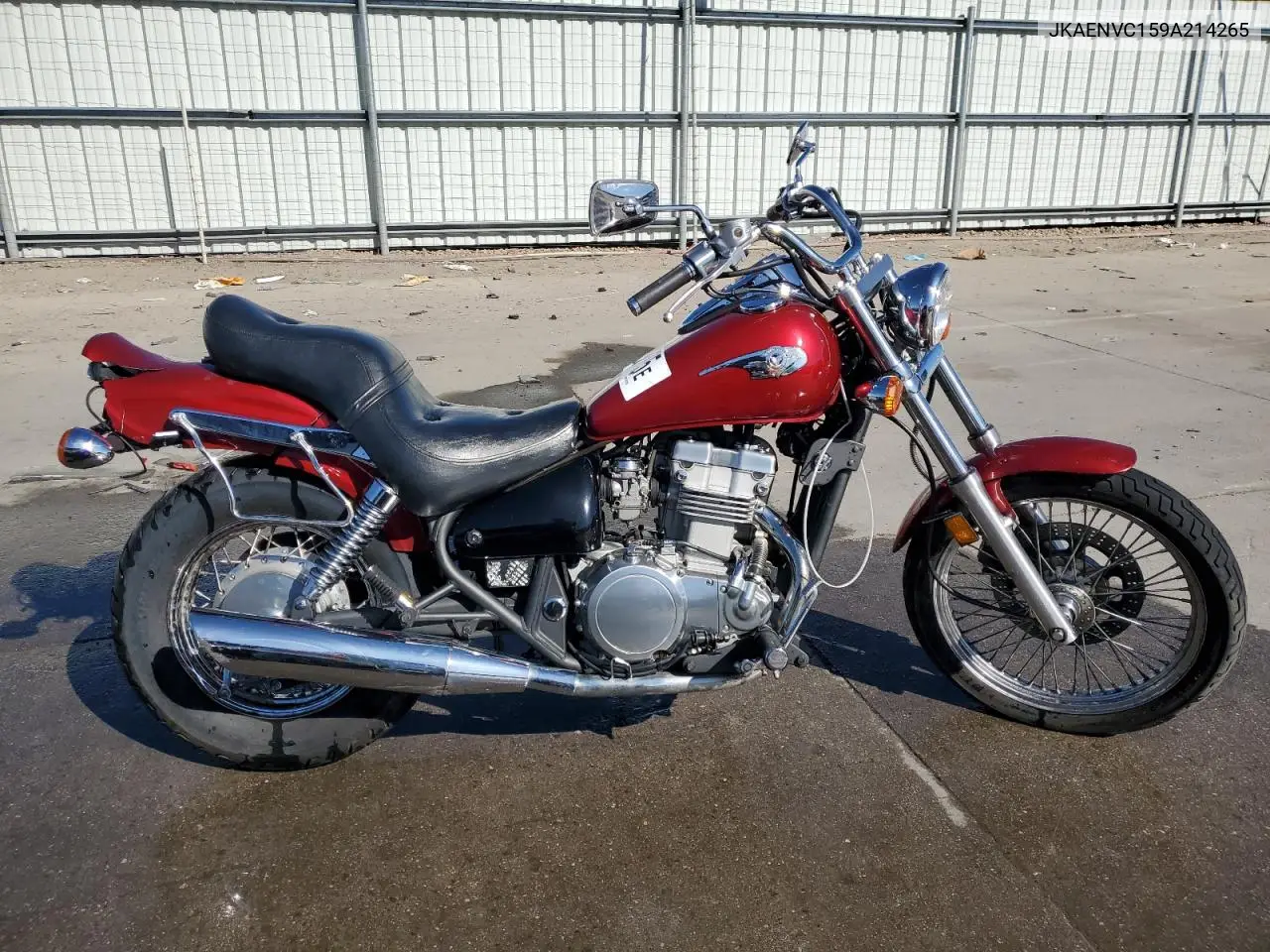 2009 Kawasaki En500 C VIN: JKAENVC159A214265 Lot: 56582275