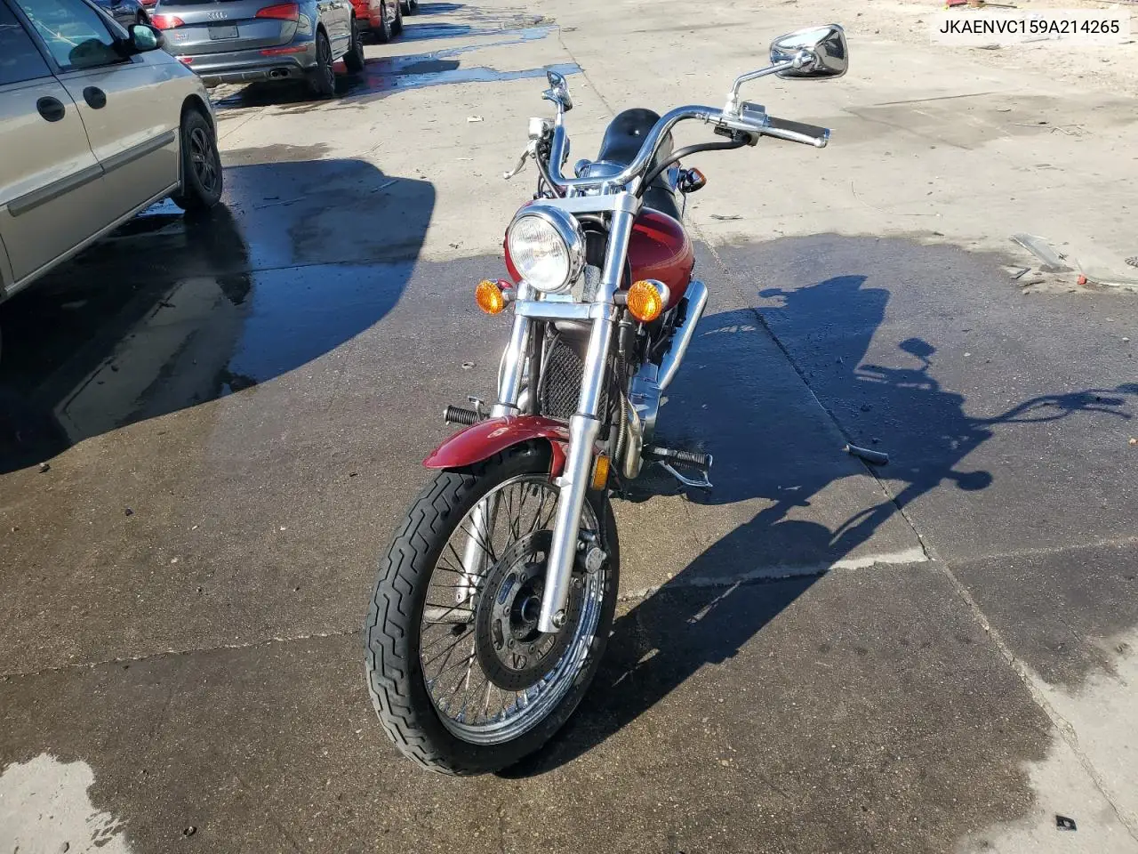 2009 Kawasaki En500 C VIN: JKAENVC159A214265 Lot: 56582275