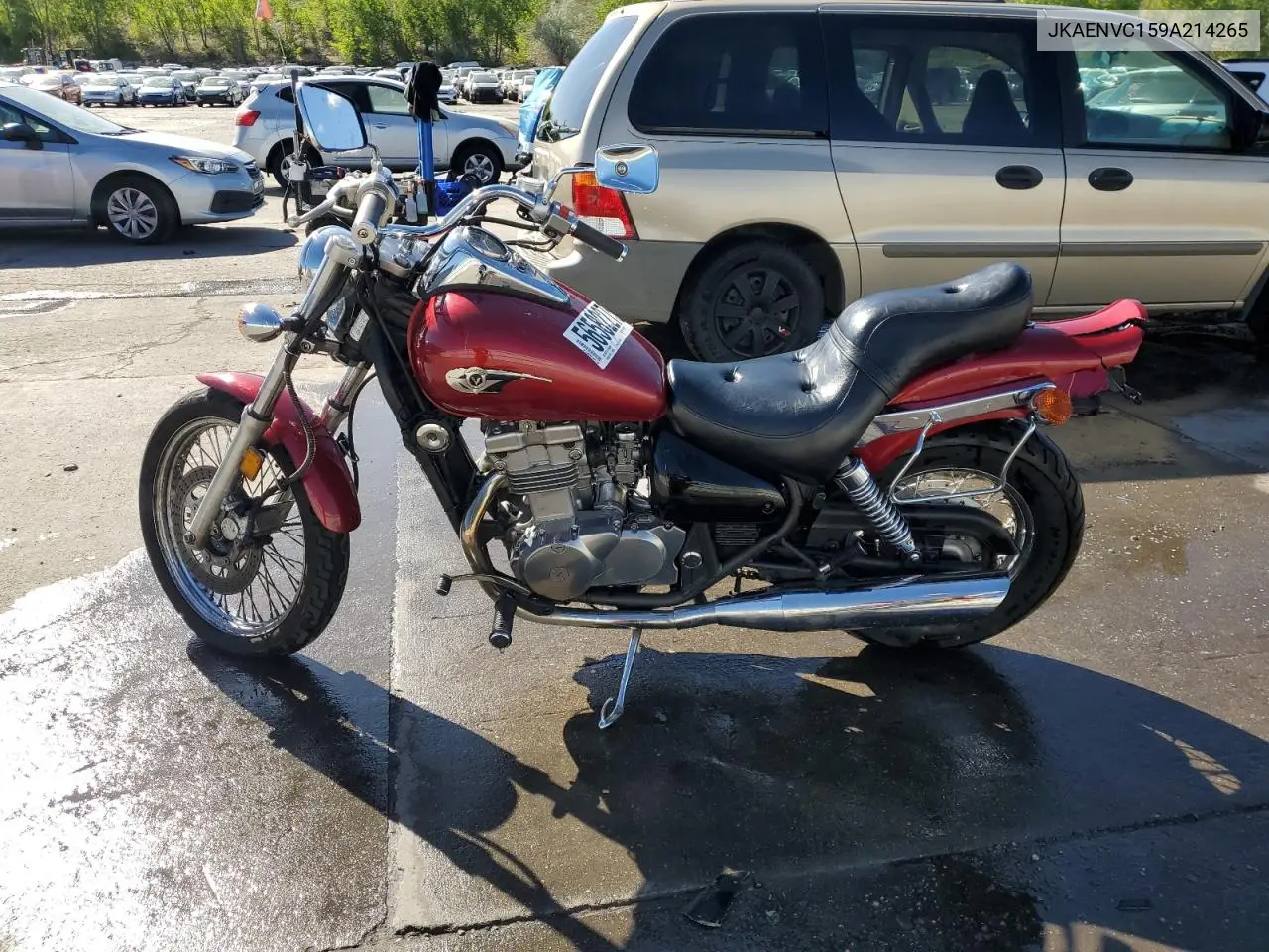 2009 Kawasaki En500 C VIN: JKAENVC159A214265 Lot: 56582275
