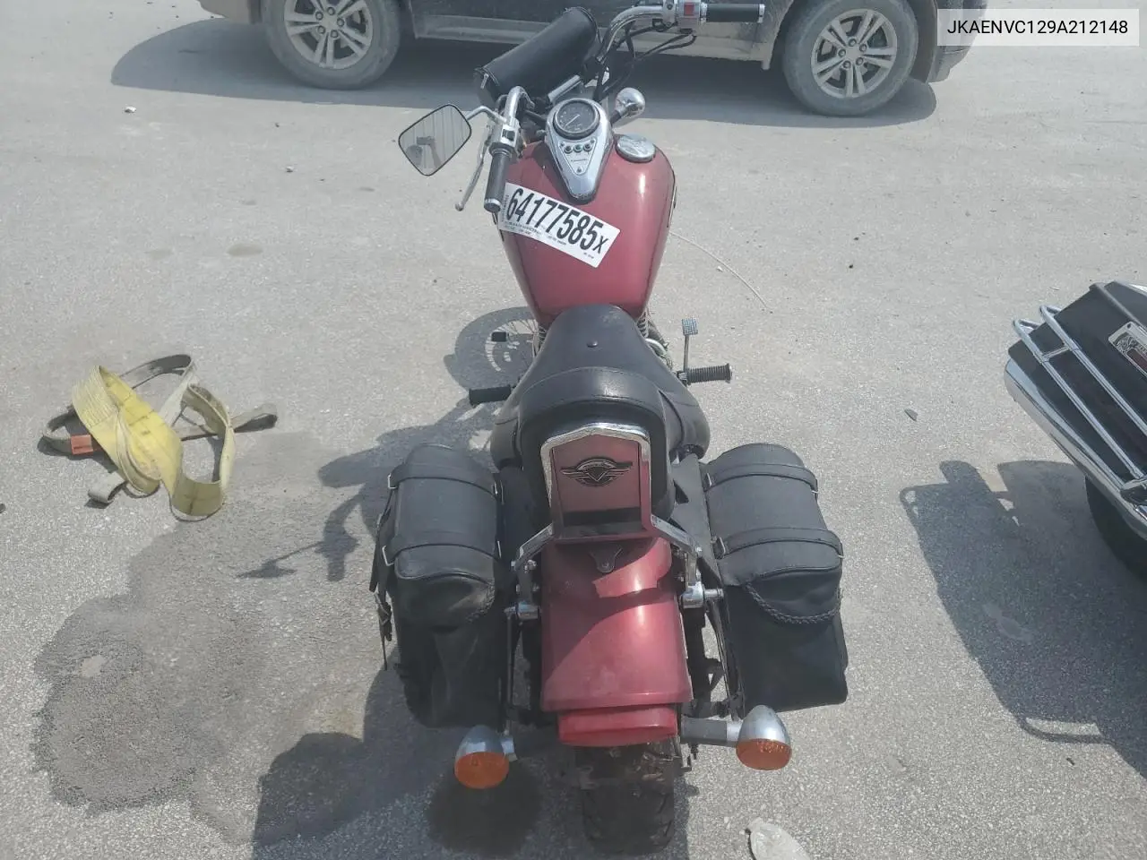 2009 Kawasaki En500 C VIN: JKAENVC129A212148 Lot: 64177585
