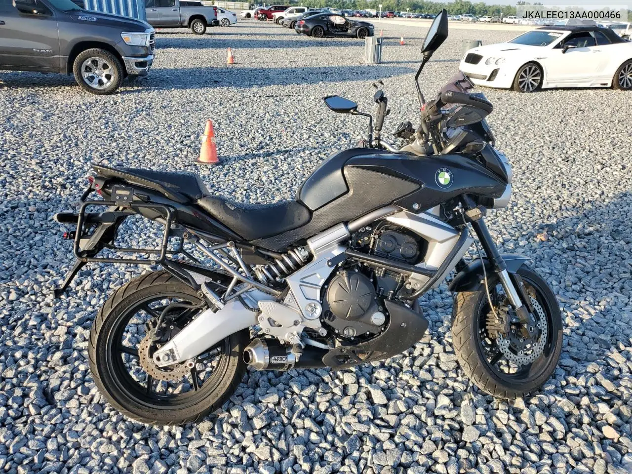 2010 Kawasaki Le650 C VIN: JKALEEC13AA000466 Lot: 57328805