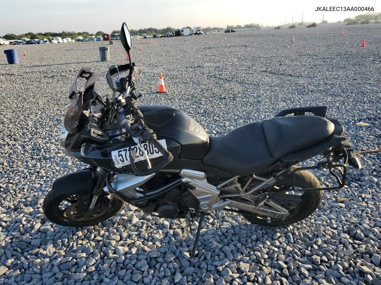 2010 Kawasaki Le650 C VIN: JKALEEC13AA000466 Lot: 57328805