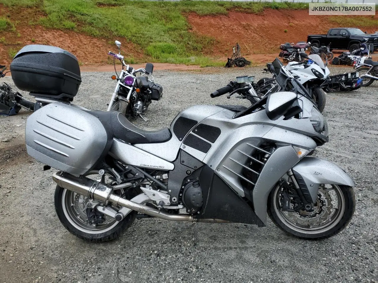 2011 Kawasaki Zg1400 C VIN: JKBZGNC17BA007552 Lot: 57938765