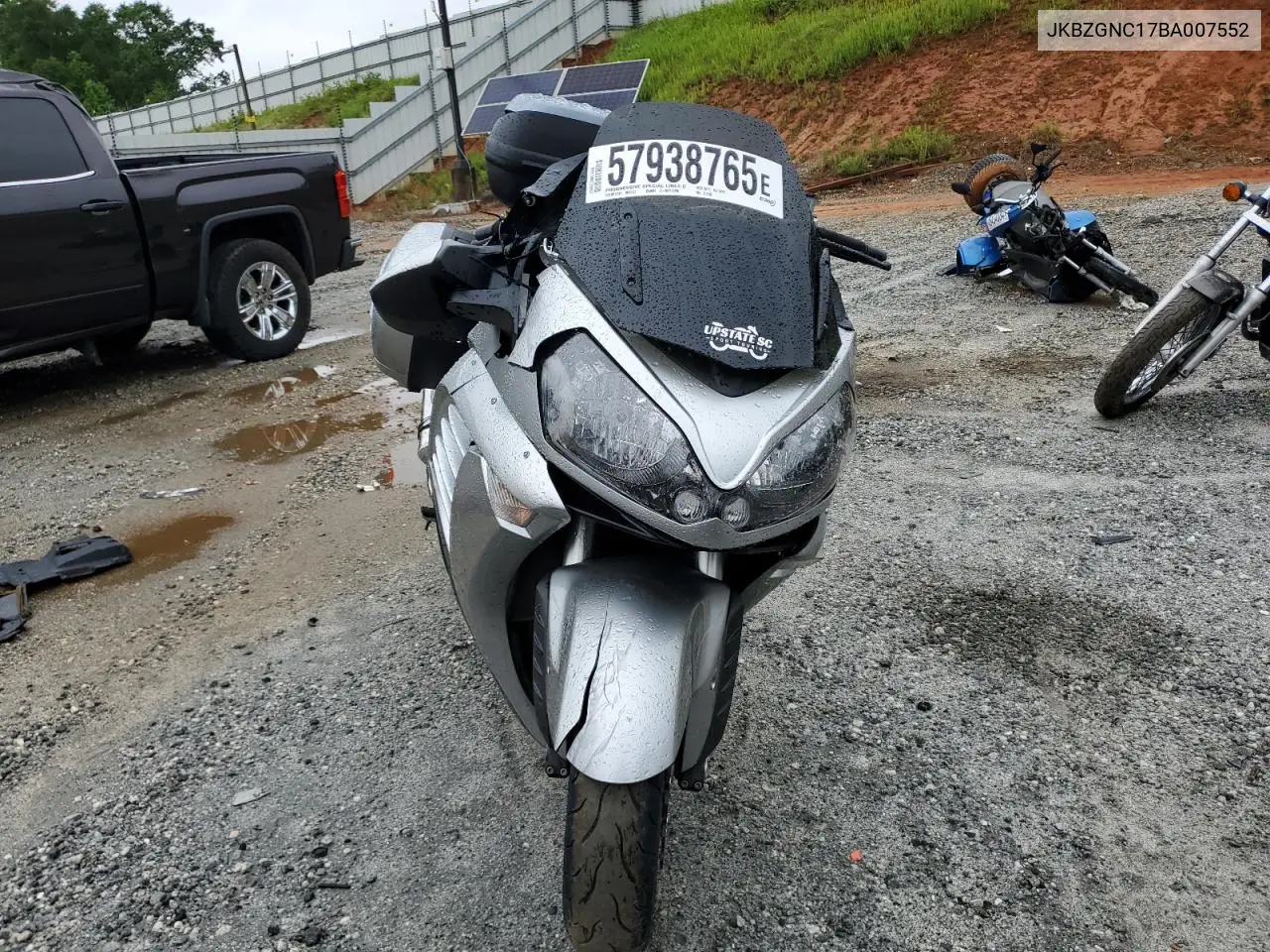 2011 Kawasaki Zg1400 C VIN: JKBZGNC17BA007552 Lot: 57938765