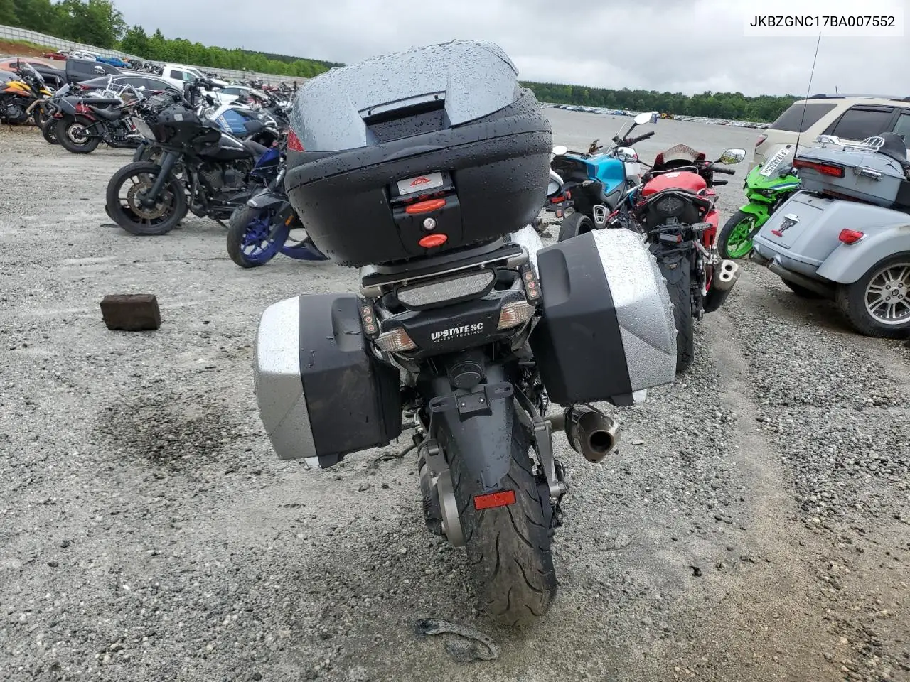 2011 Kawasaki Zg1400 C VIN: JKBZGNC17BA007552 Lot: 57938765