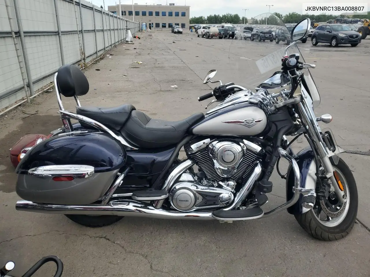 2011 Kawasaki Vn1700 C VIN: JKBVNRC13BA008807 Lot: 60713715