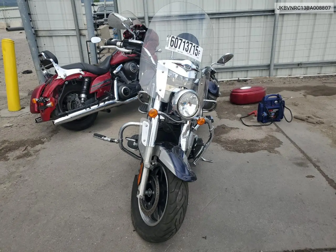 2011 Kawasaki Vn1700 C VIN: JKBVNRC13BA008807 Lot: 60713715