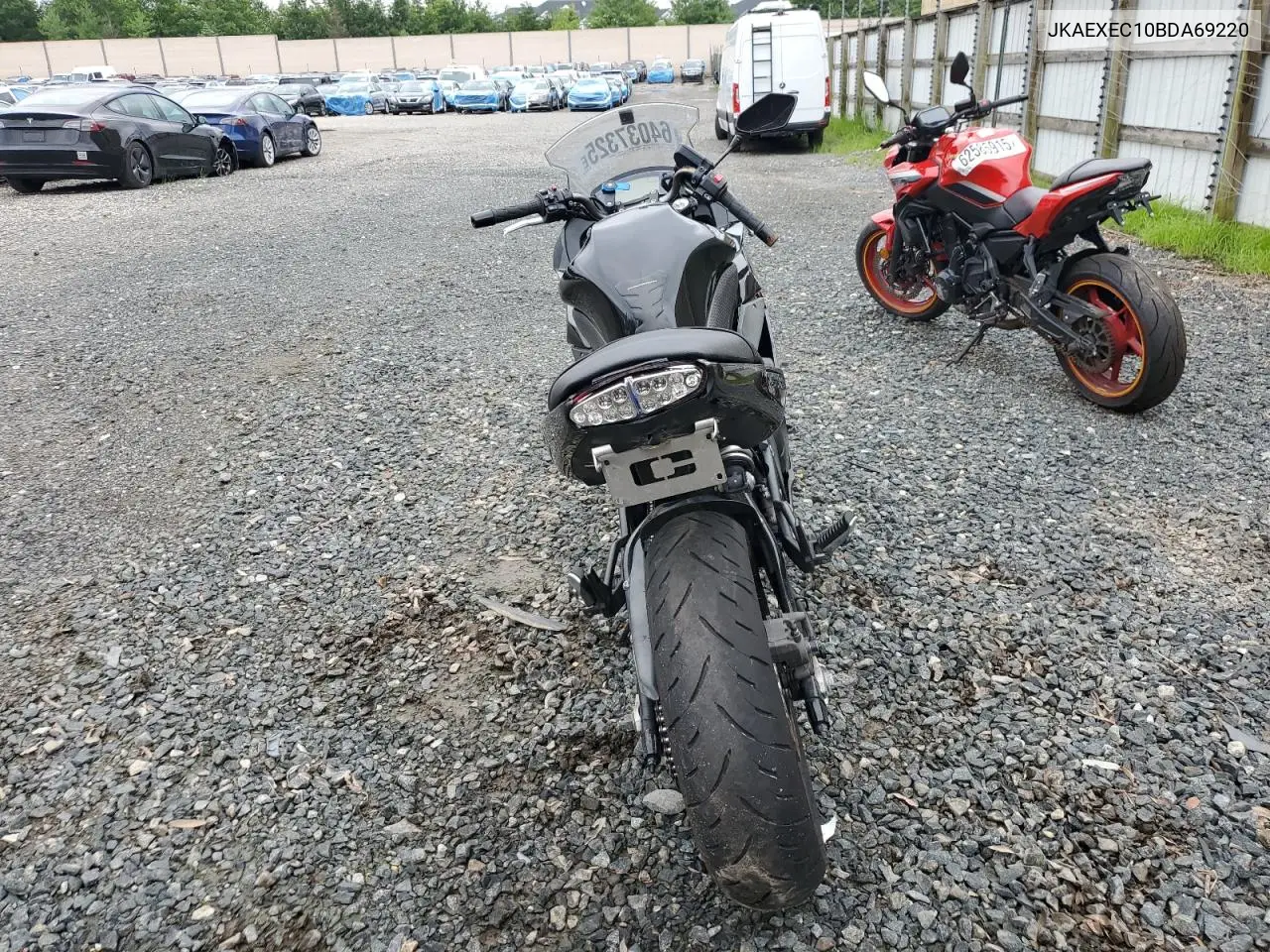 2011 Kawasaki Ex650 C VIN: JKAEXEC10BDA69220 Lot: 64037325