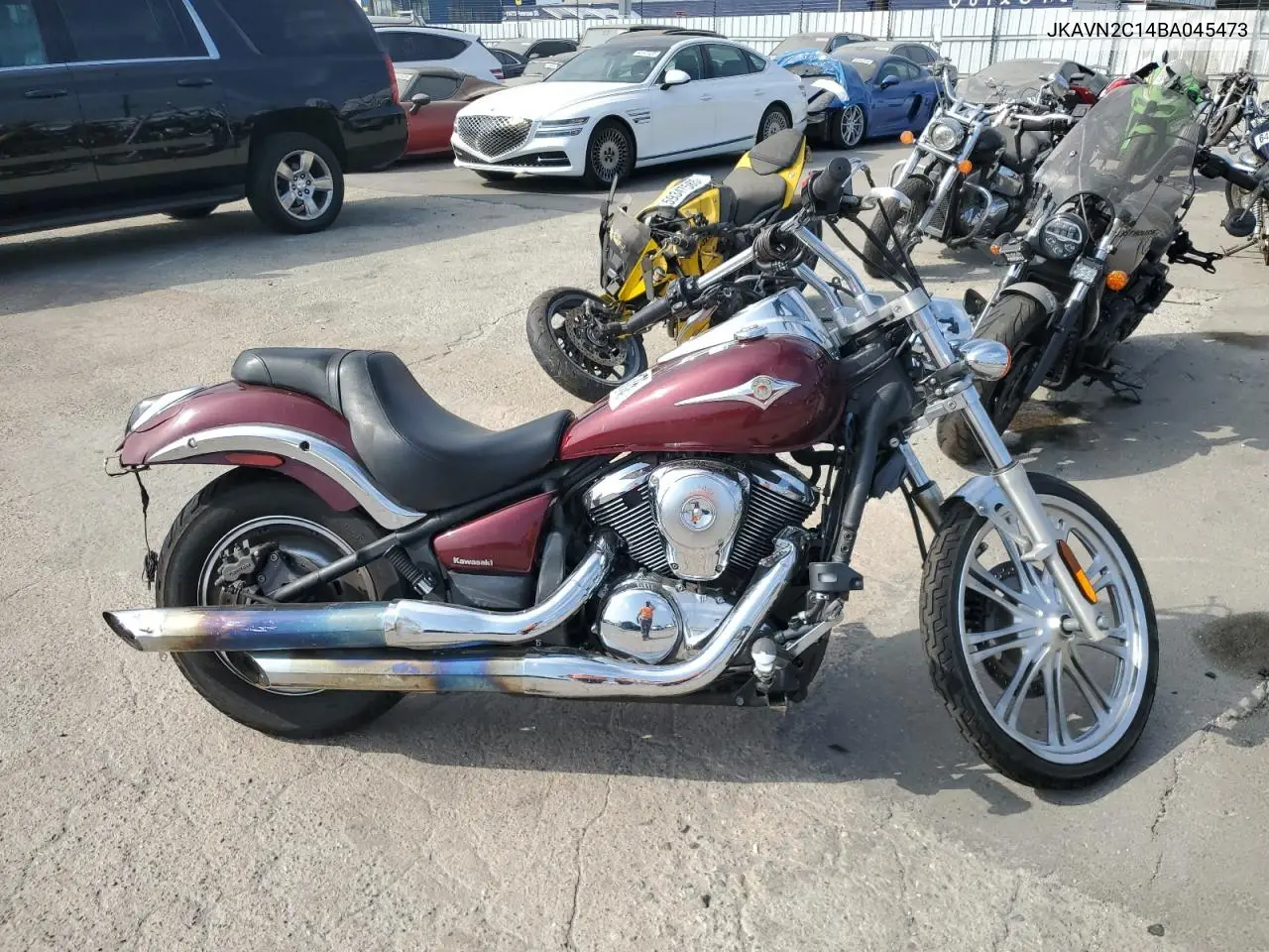 2011 Kawasaki Vn900 C VIN: JKAVN2C14BA045473 Lot: 65036175