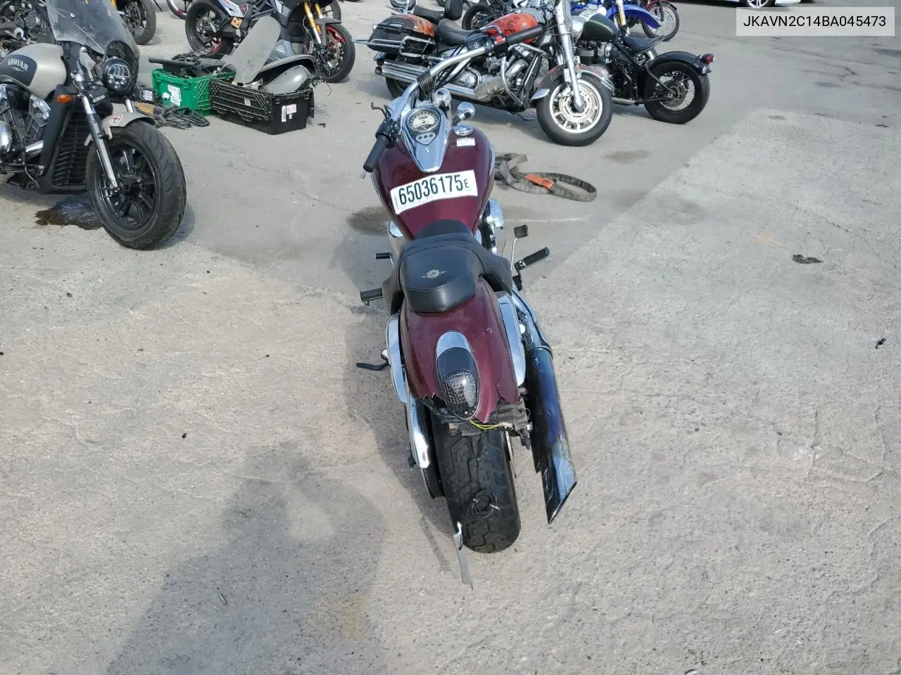 2011 Kawasaki Vn900 C VIN: JKAVN2C14BA045473 Lot: 65036175