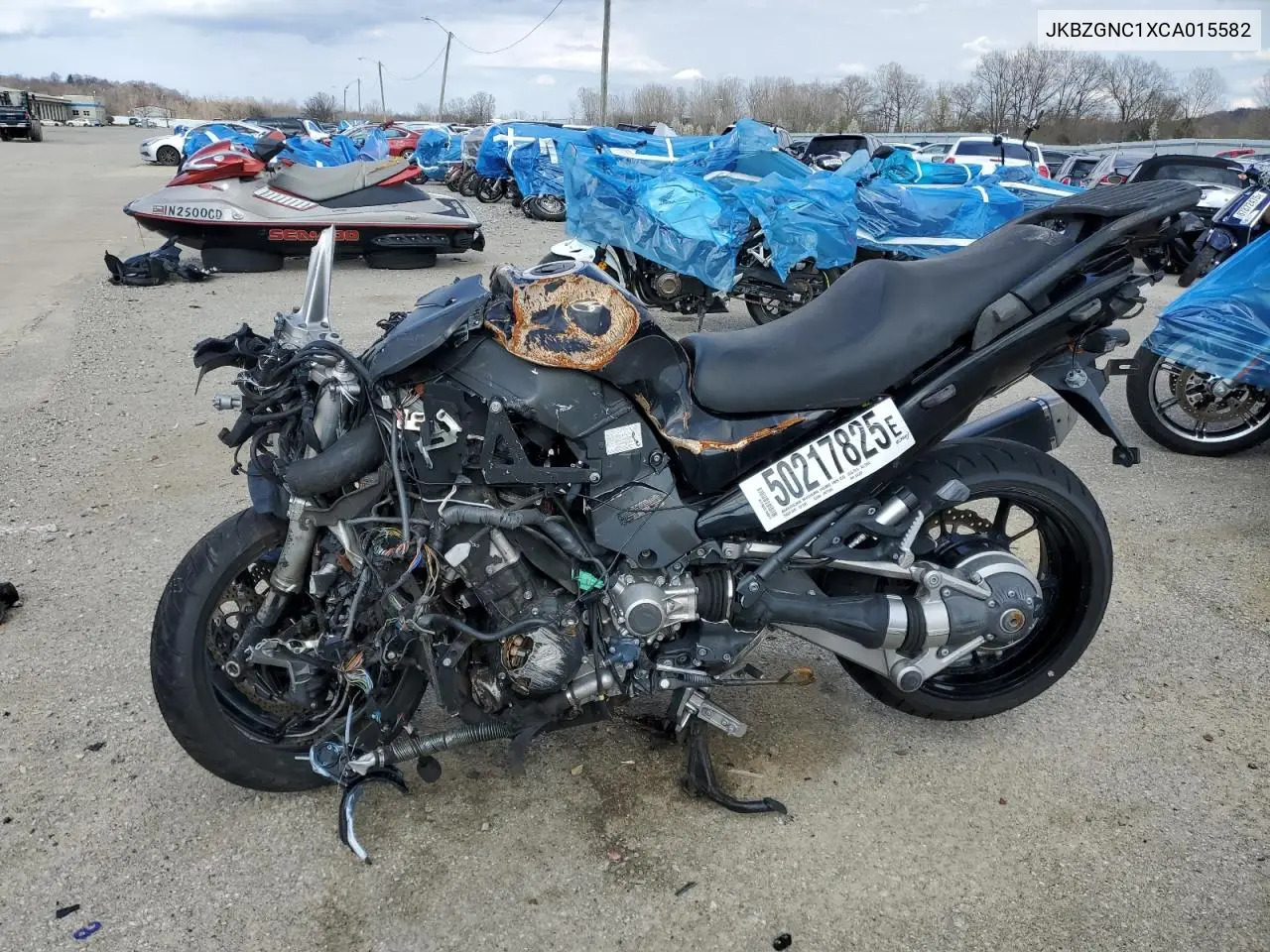 2012 Kawasaki Zg1400 C VIN: JKBZGNC1XCA015582 Lot: 50217825