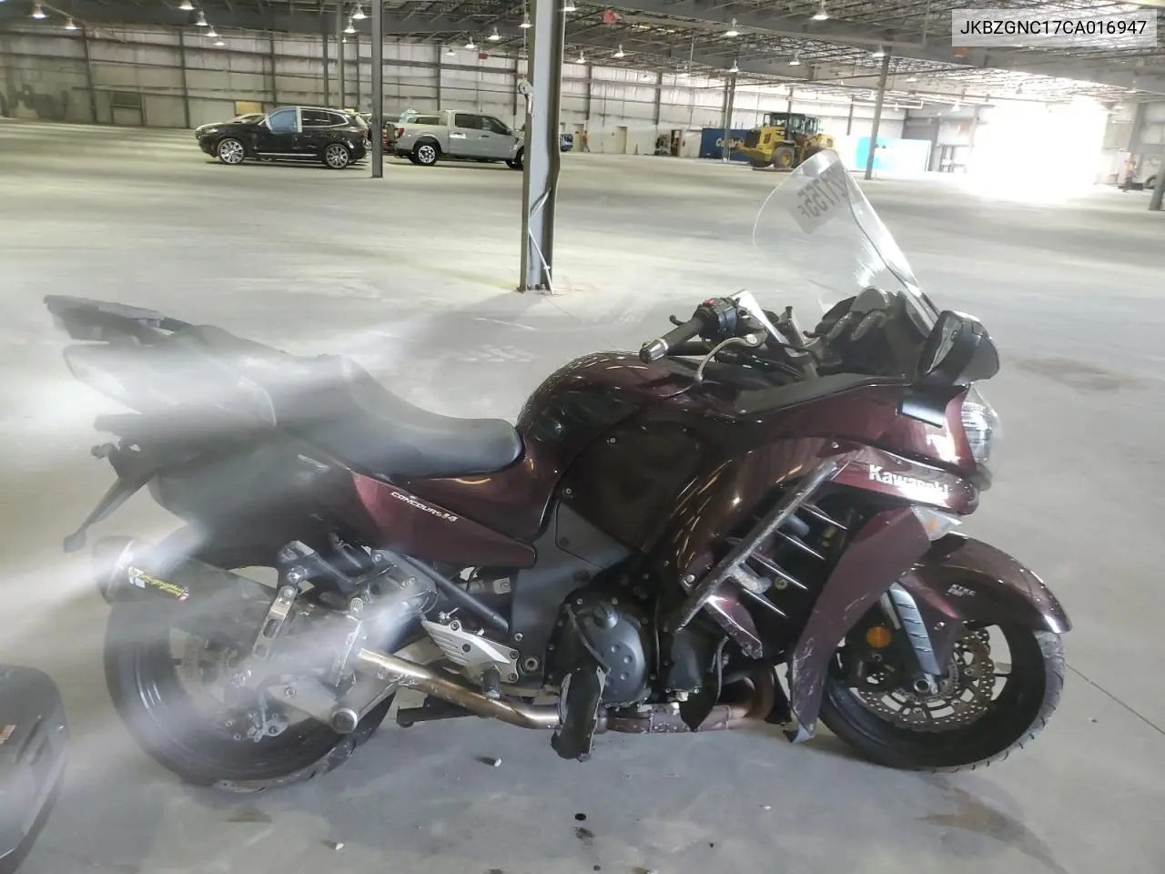 2012 Kawasaki Zg1400 C VIN: JKBZGNC17CA016947 Lot: 58221755