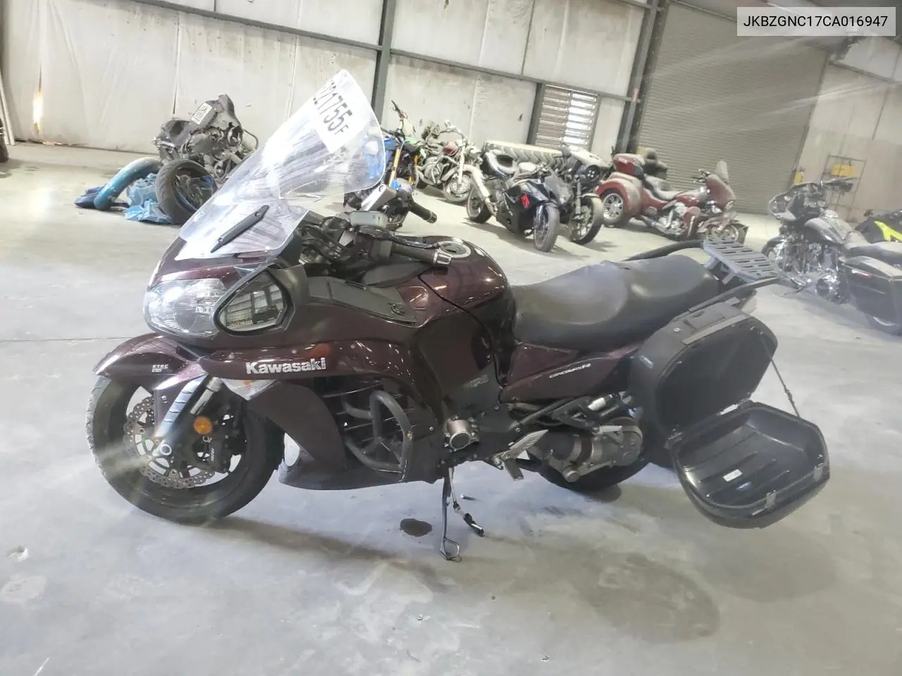2012 Kawasaki Zg1400 C VIN: JKBZGNC17CA016947 Lot: 58221755