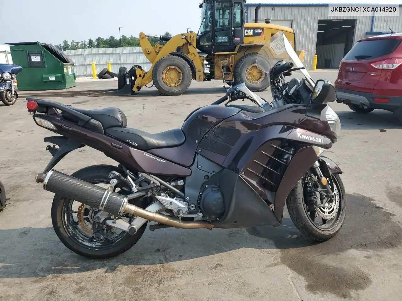 2012 Kawasaki Zg1400 C VIN: JKBZGNC1XCA014920 Lot: 63232125