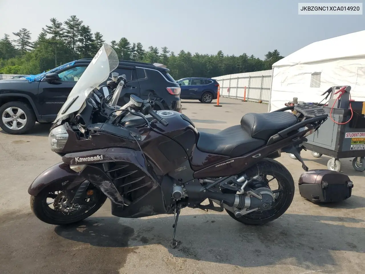 2012 Kawasaki Zg1400 C VIN: JKBZGNC1XCA014920 Lot: 63232125