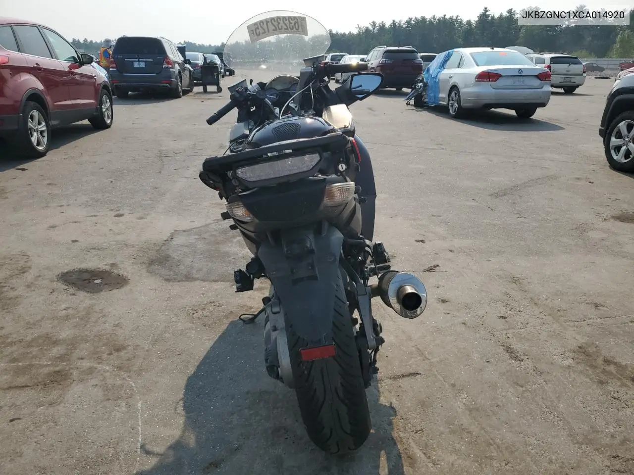2012 Kawasaki Zg1400 C VIN: JKBZGNC1XCA014920 Lot: 63232125