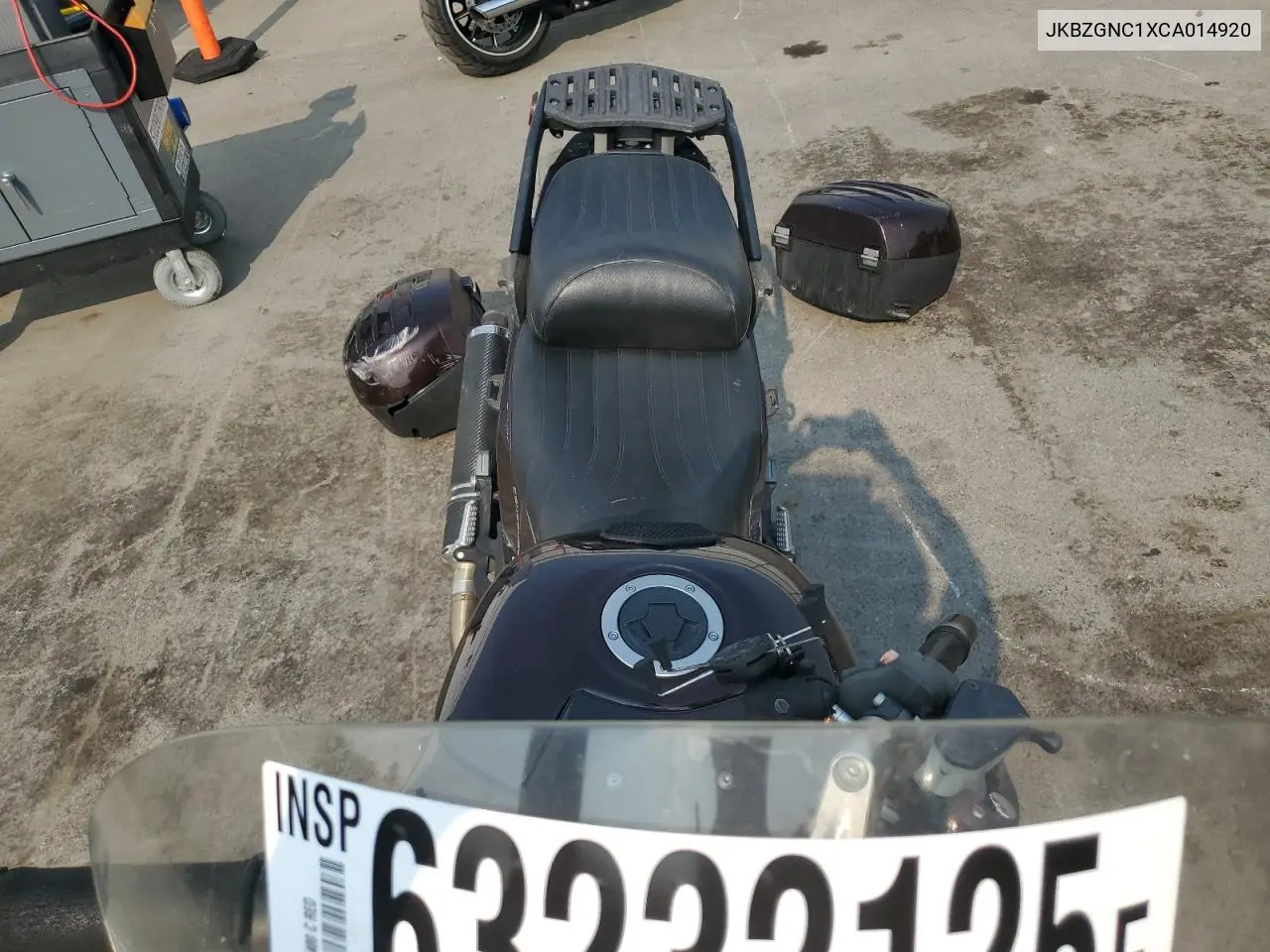 2012 Kawasaki Zg1400 C VIN: JKBZGNC1XCA014920 Lot: 63232125