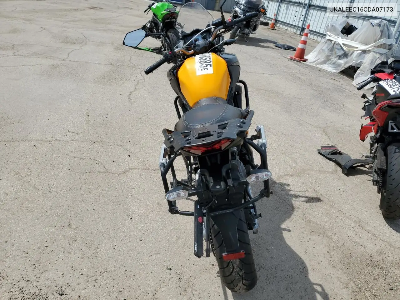 2012 Kawasaki Le650 C VIN: JKALEEC16CDA07173 Lot: 64178585