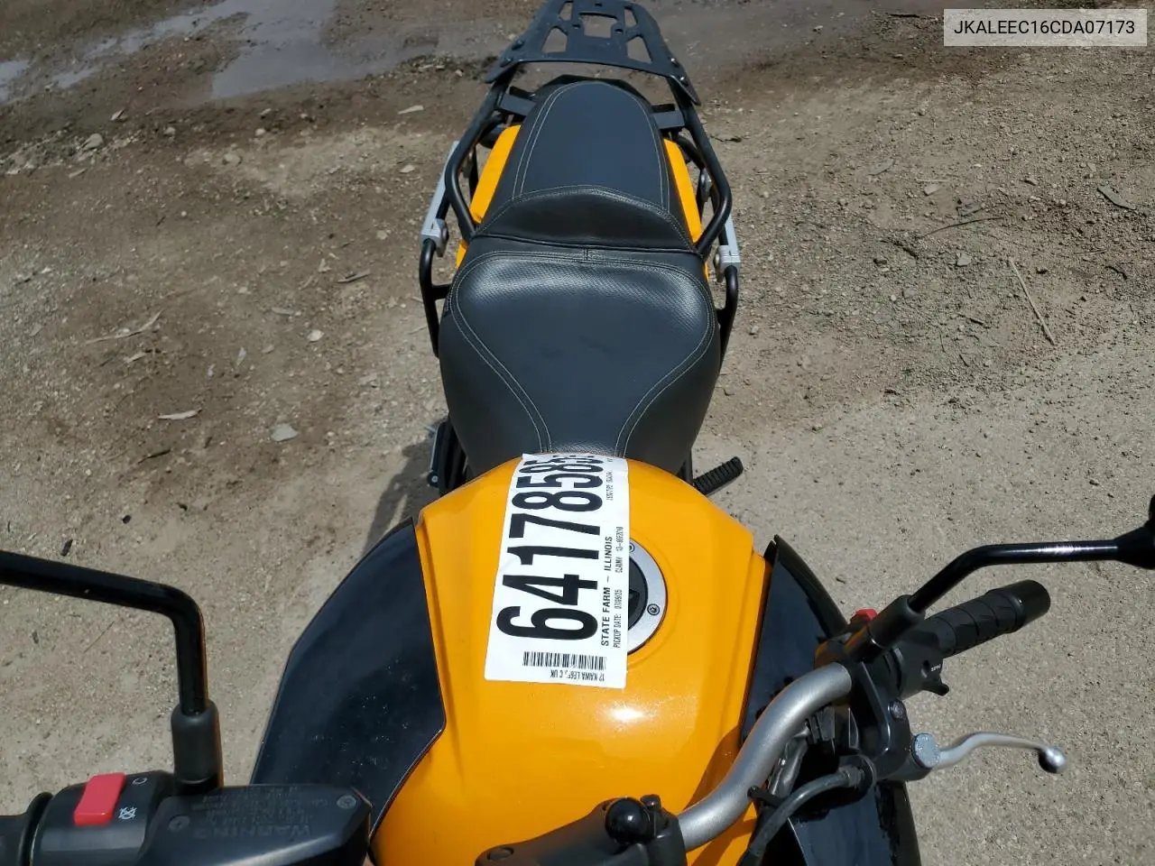 2012 Kawasaki Le650 C VIN: JKALEEC16CDA07173 Lot: 64178585