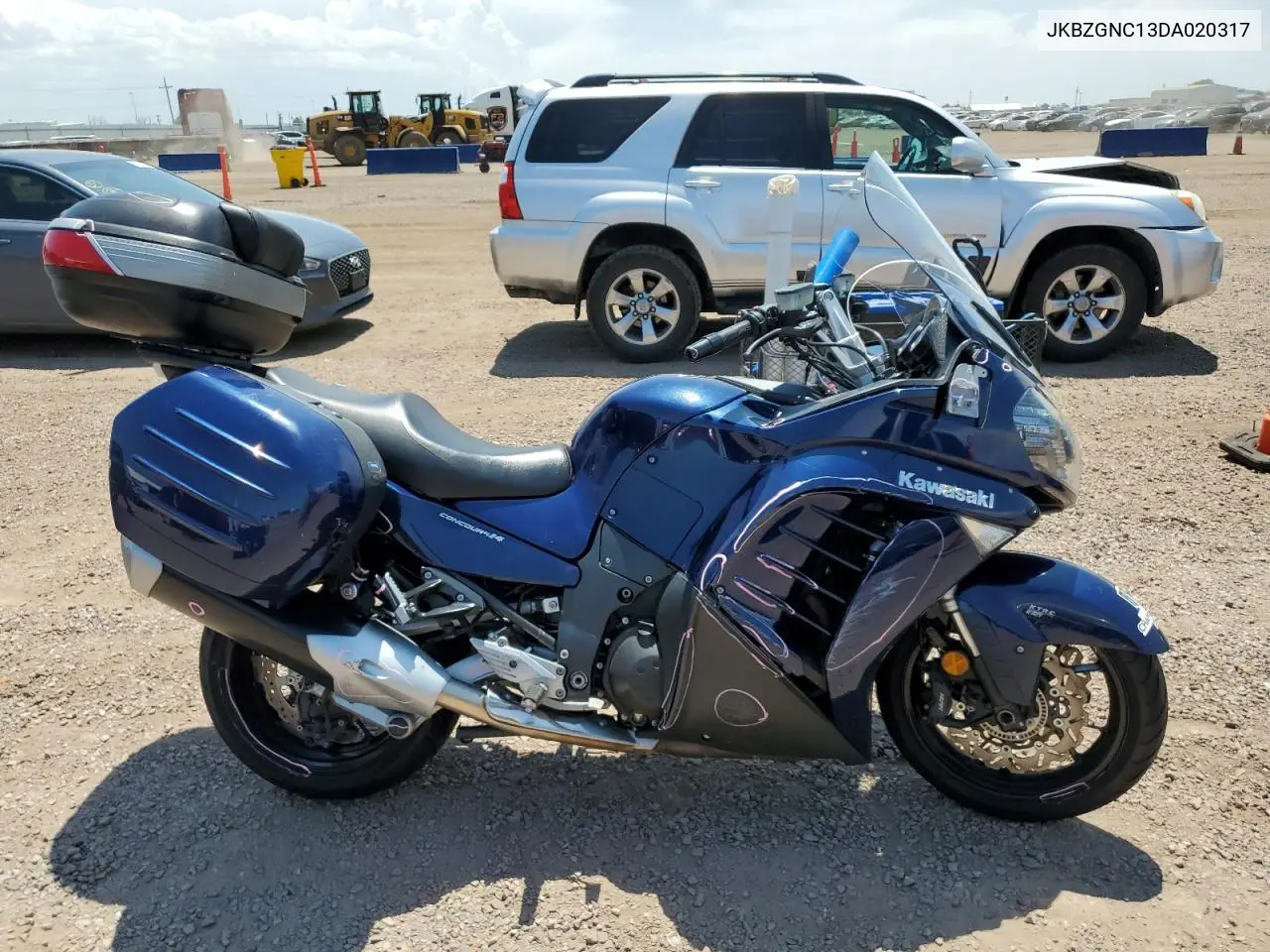 2013 Kawasaki Zg1400 C VIN: JKBZGNC13DA020317 Lot: 64310535