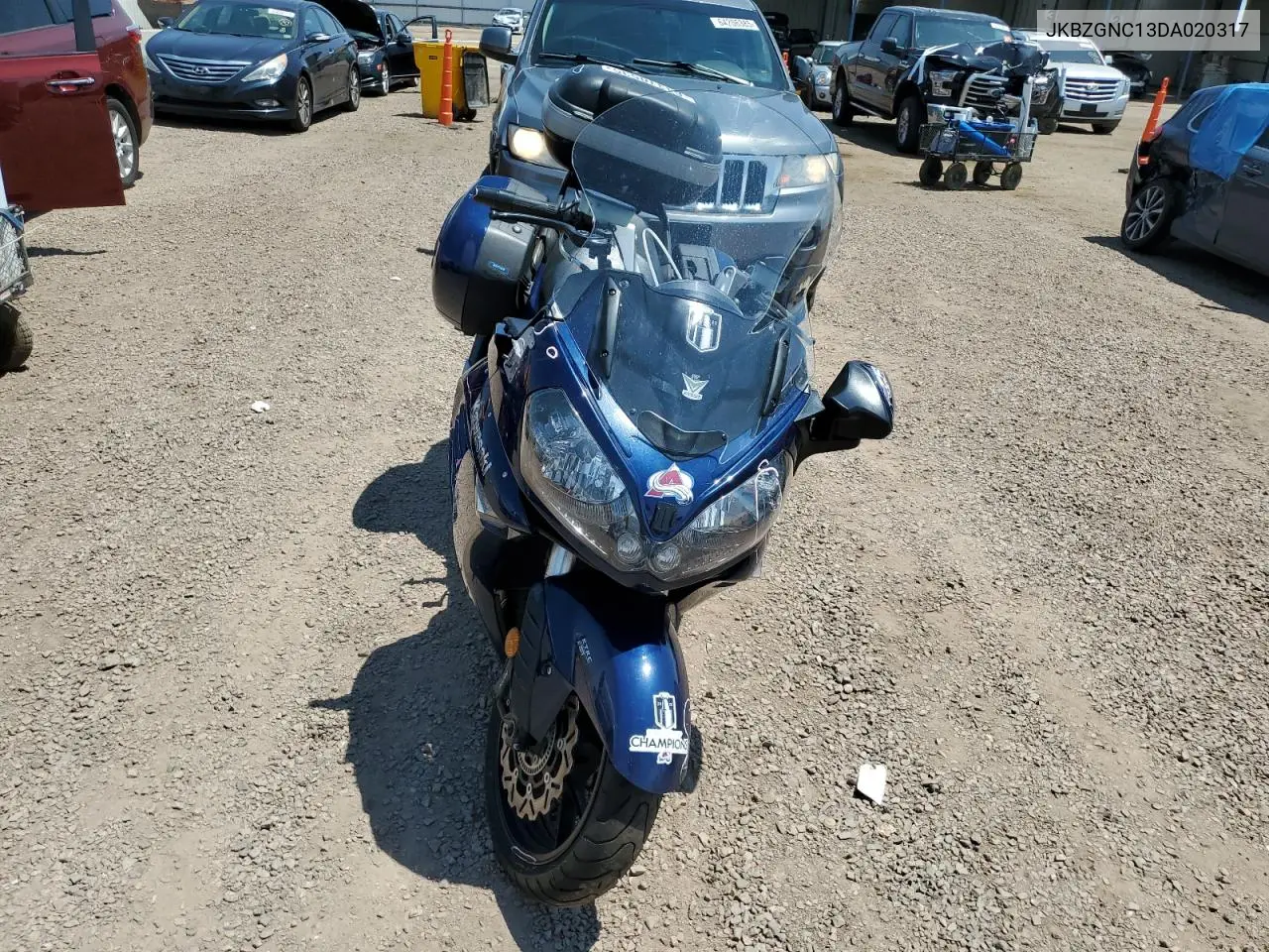 2013 Kawasaki Zg1400 C VIN: JKBZGNC13DA020317 Lot: 64310535