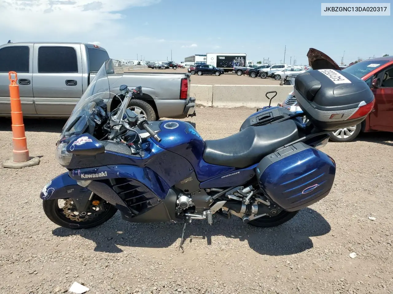 2013 Kawasaki Zg1400 C VIN: JKBZGNC13DA020317 Lot: 64310535