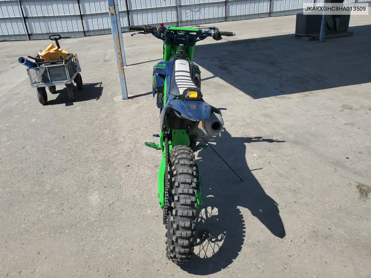 2017 Kawasaki Kx450 F VIN: JKAKXGHC8HA013509 Lot: 57623675
