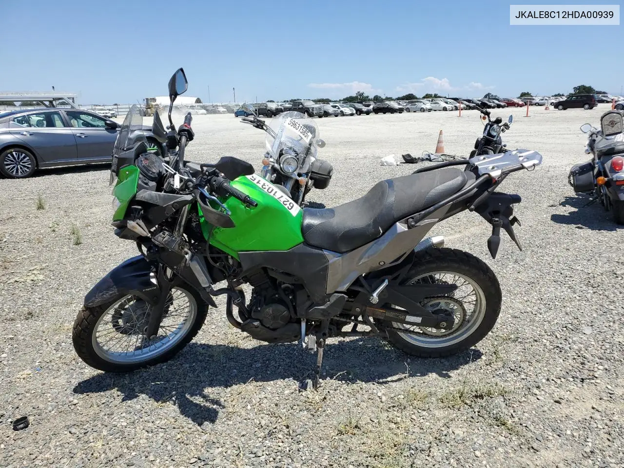 2017 Kawasaki Kle300 C VIN: JKALE8C12HDA00939 Lot: 62710315