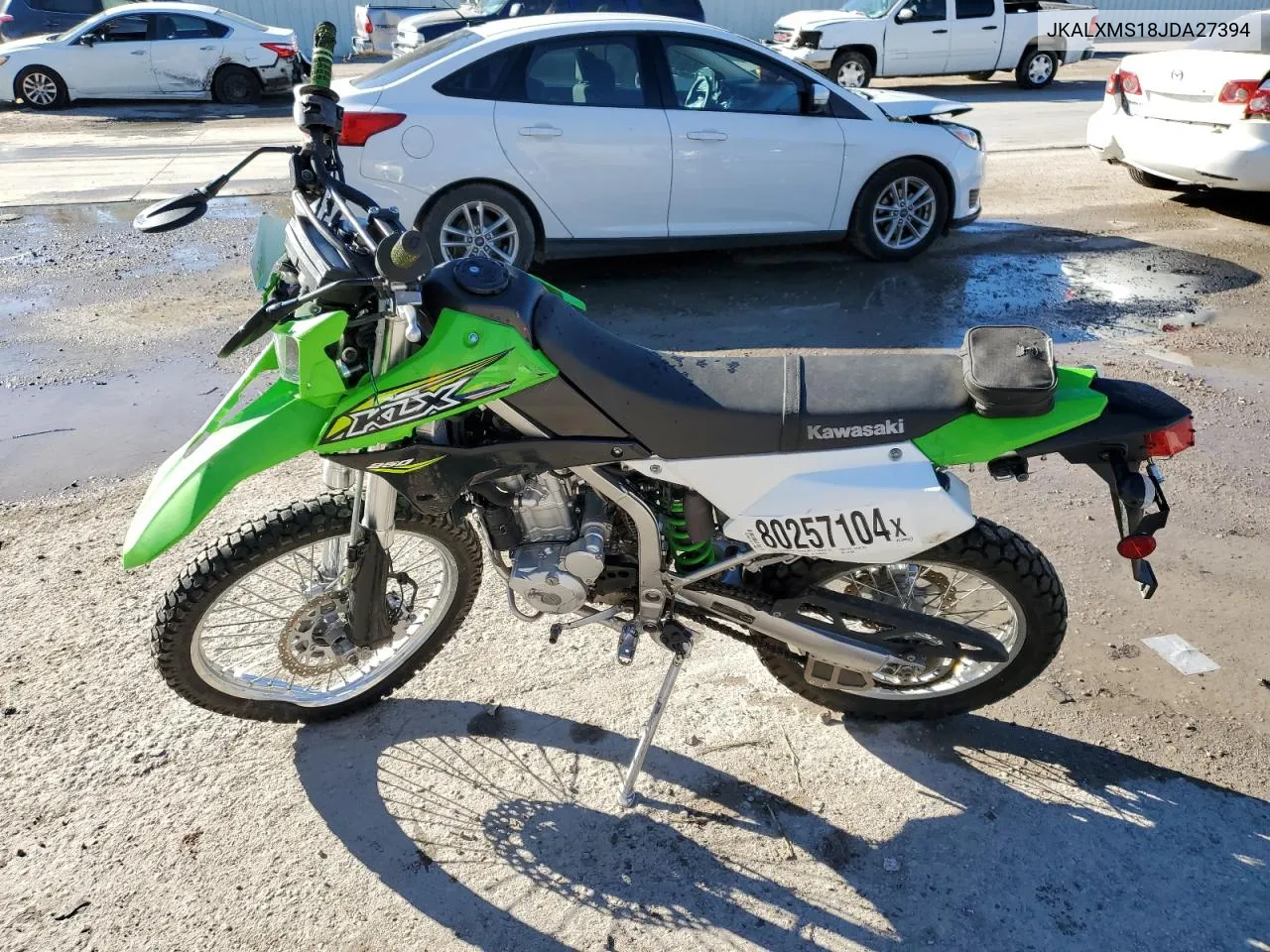 2018 Kawasaki Klx250 Sj VIN: JKALXMS18JDA27394 Lot: 80257104