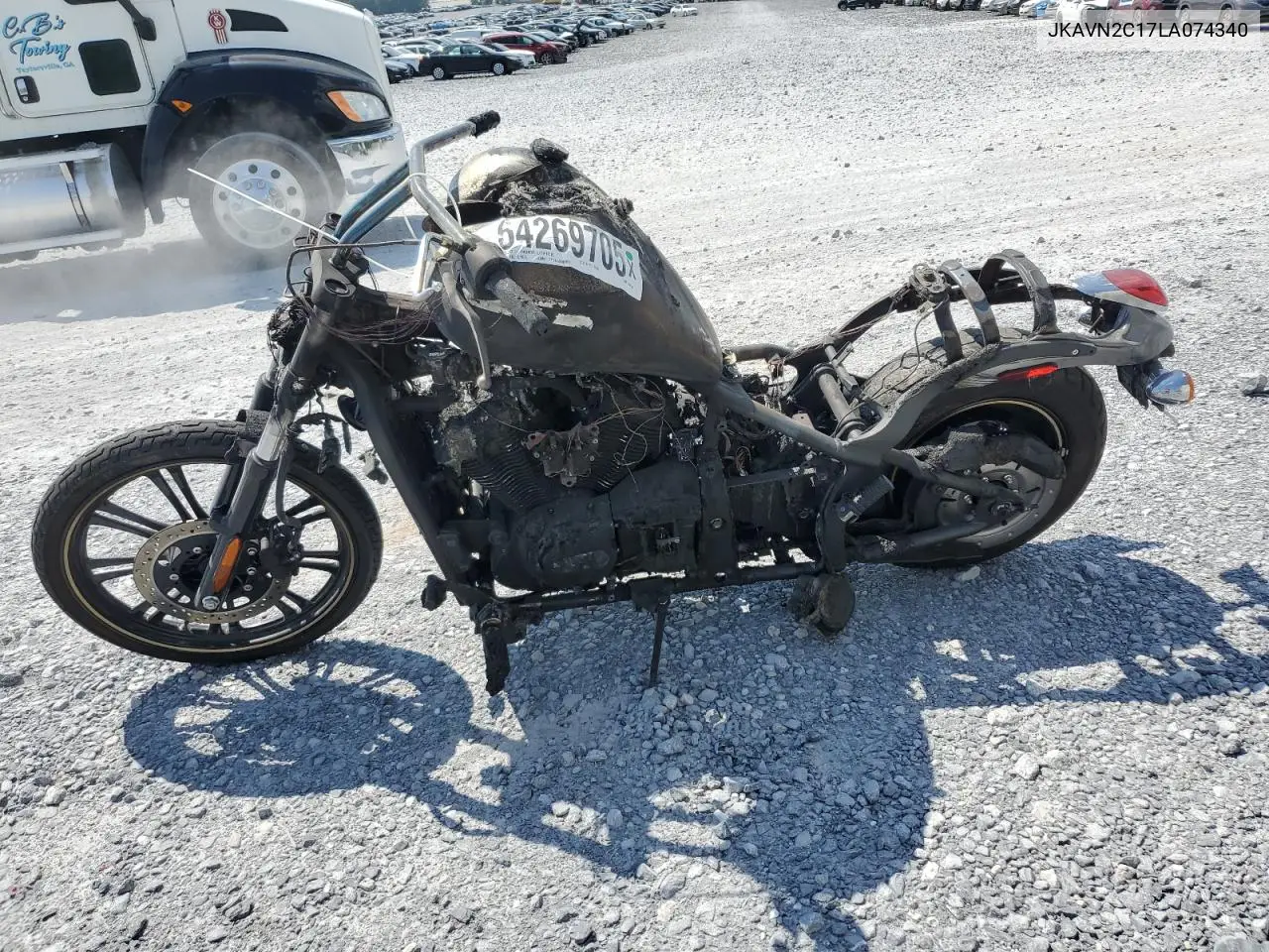 2020 Kawasaki Vn900 C VIN: JKAVN2C17LA074340 Lot: 64269705