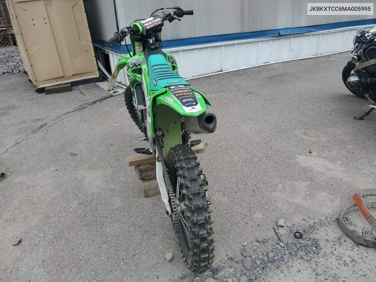2021 Kawasaki Kx252 C VIN: JKBKXTCC6MA005995 Lot: 57604945