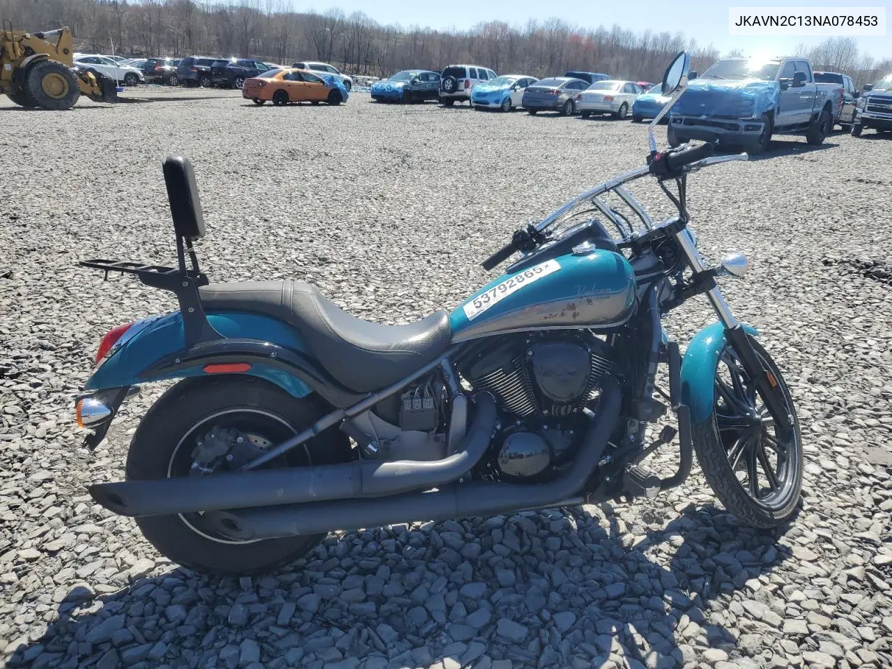 2022 Kawasaki Vn900 C VIN: JKAVN2C13NA078453 Lot: 53792865