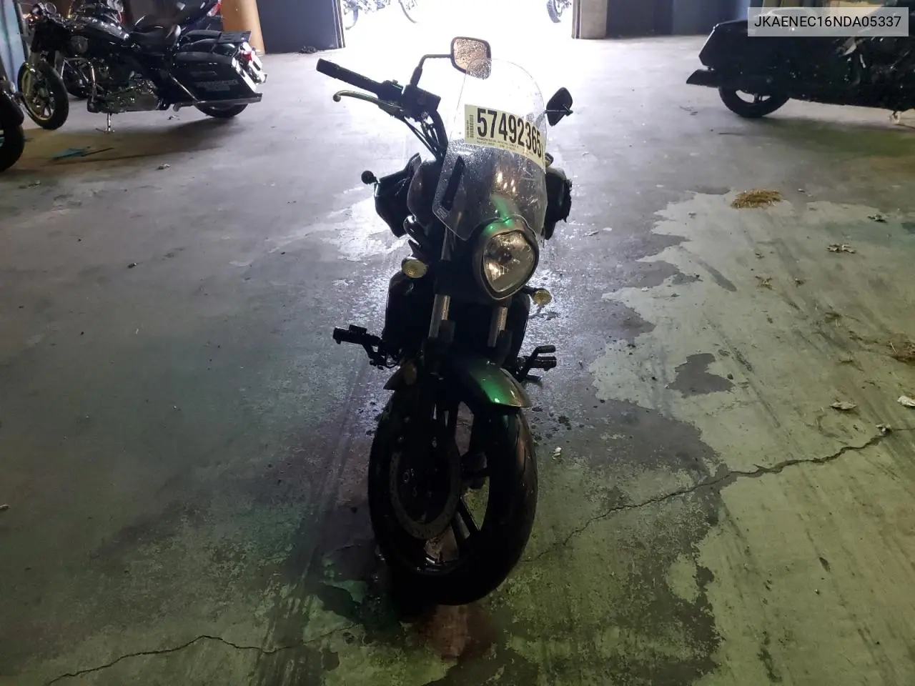 2022 Kawasaki En650 C VIN: JKAENEC16NDA05337 Lot: 57492365