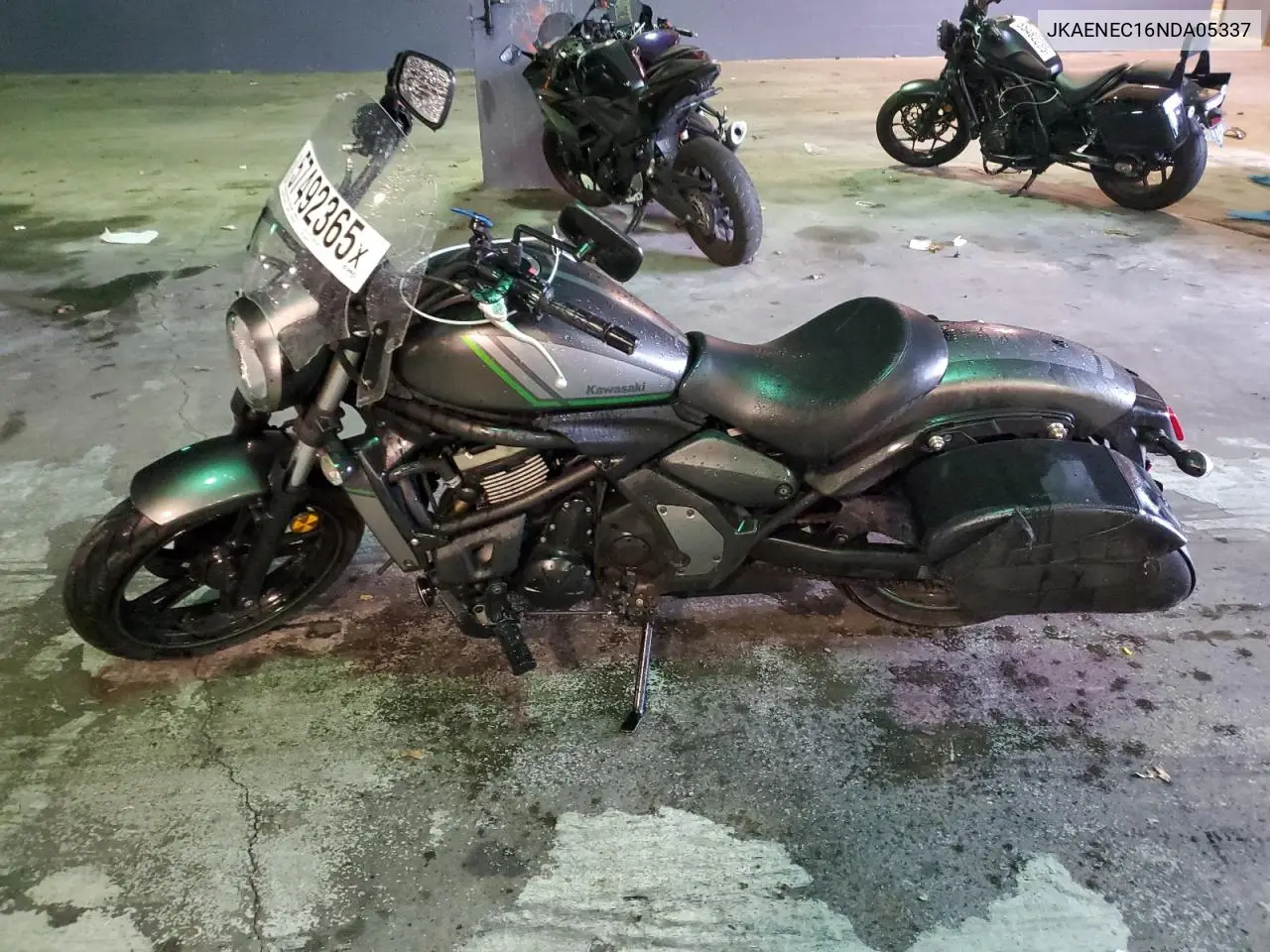 2022 Kawasaki En650 C VIN: JKAENEC16NDA05337 Lot: 57492365