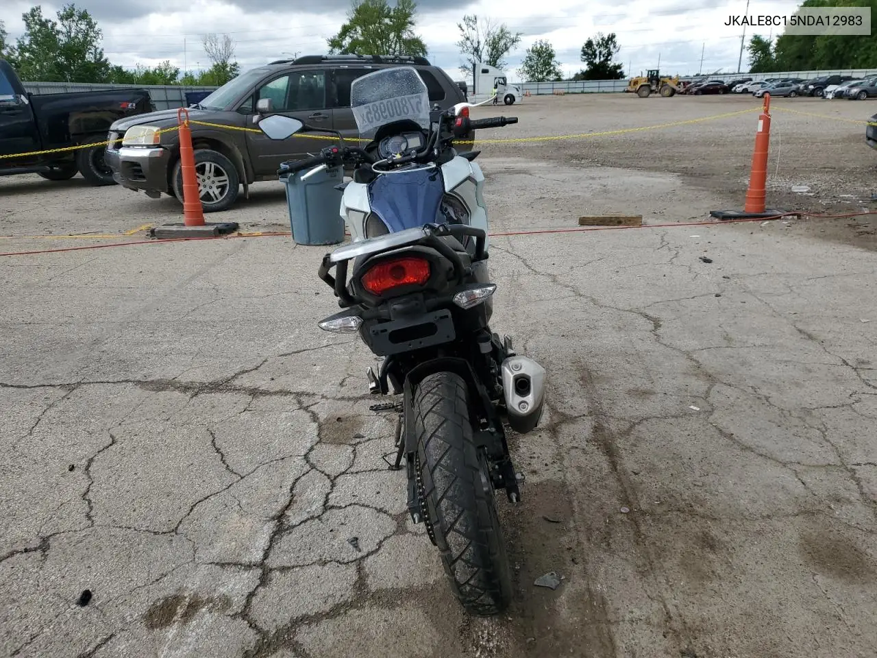 2022 Kawasaki Kle300 C VIN: JKALE8C15NDA12983 Lot: 57800985