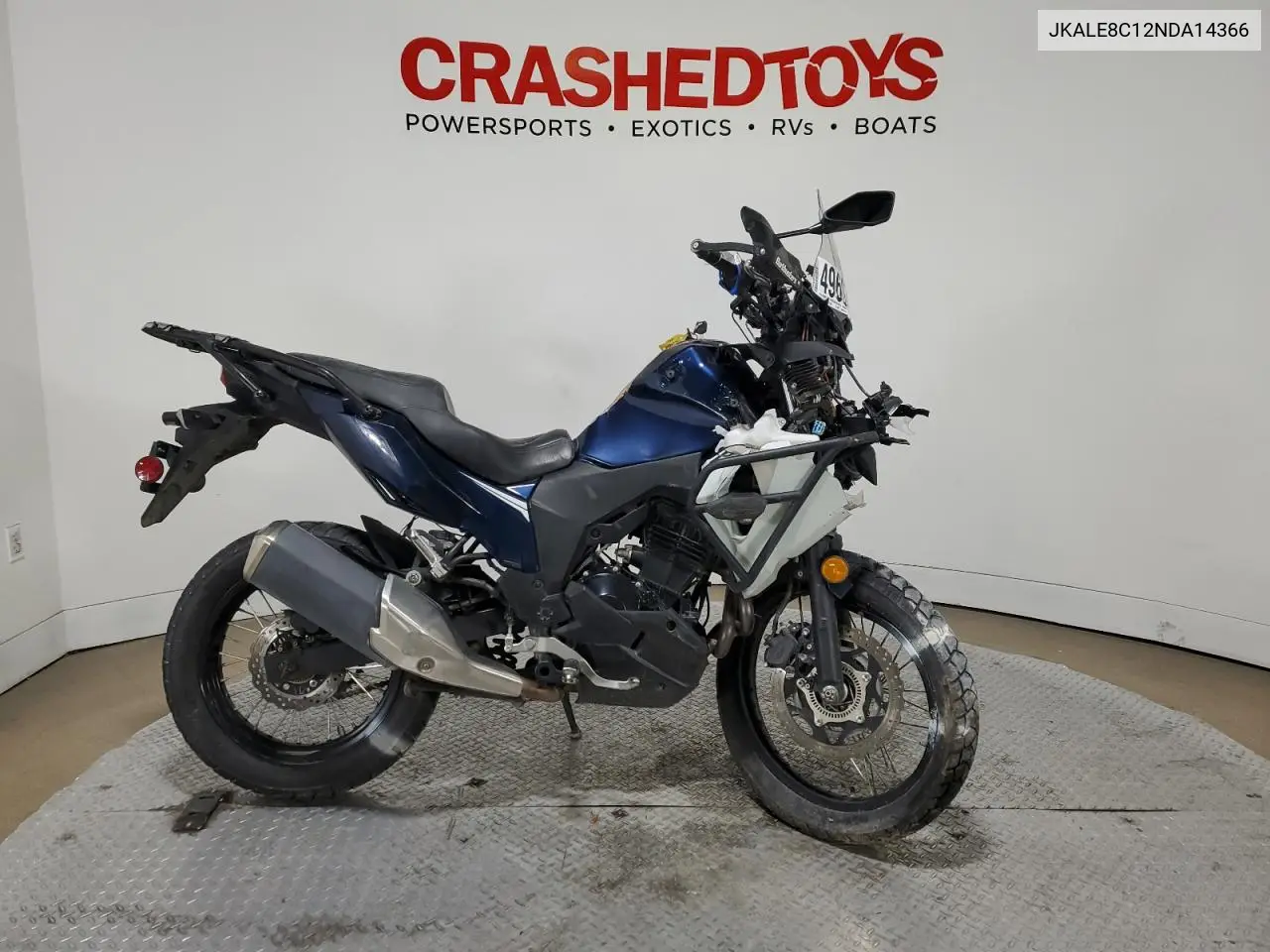 2022 Kawasaki Kle300 C VIN: JKALE8C12NDA14366 Lot: 58235285