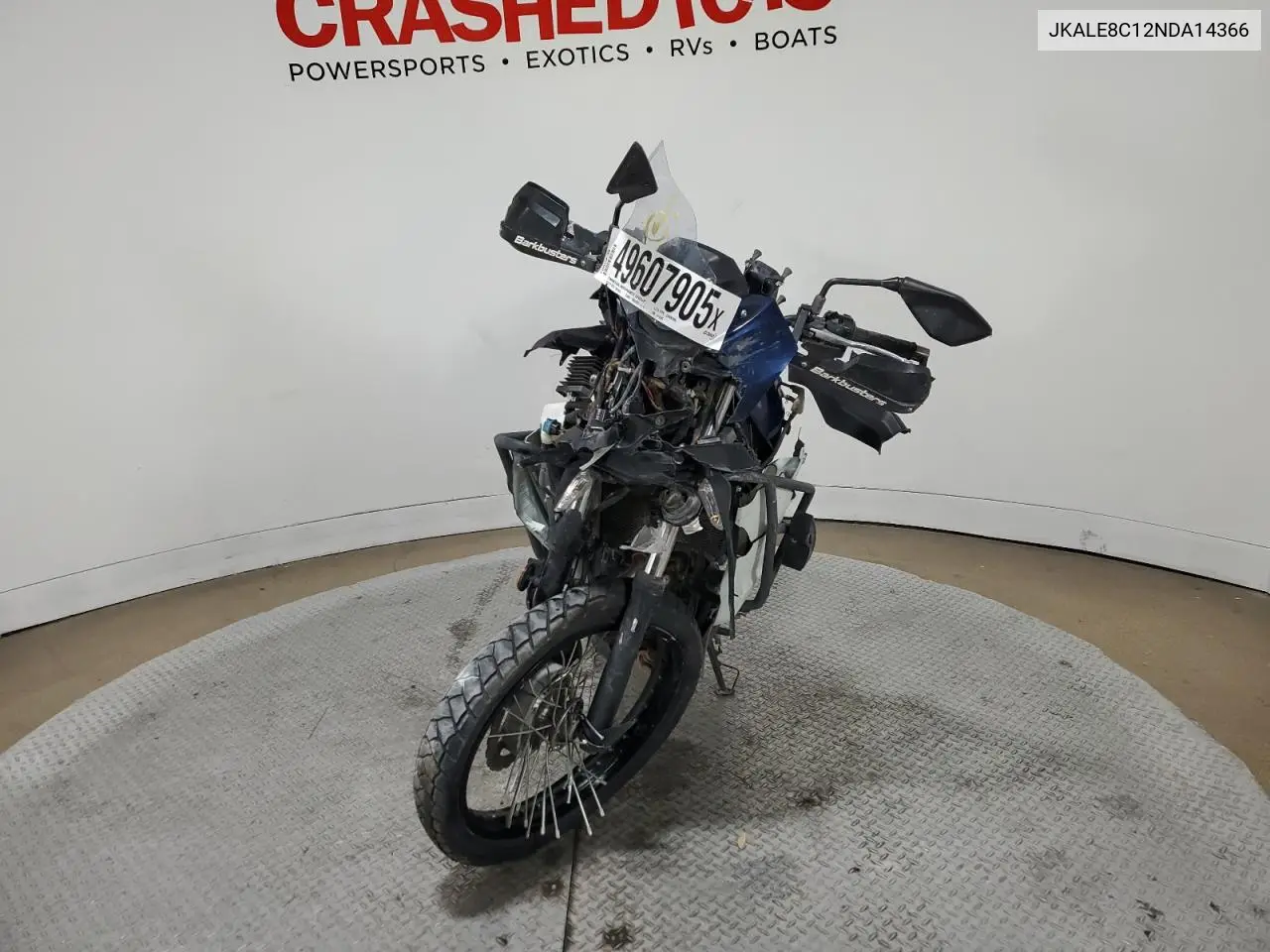 2022 Kawasaki Kle300 C VIN: JKALE8C12NDA14366 Lot: 58235285