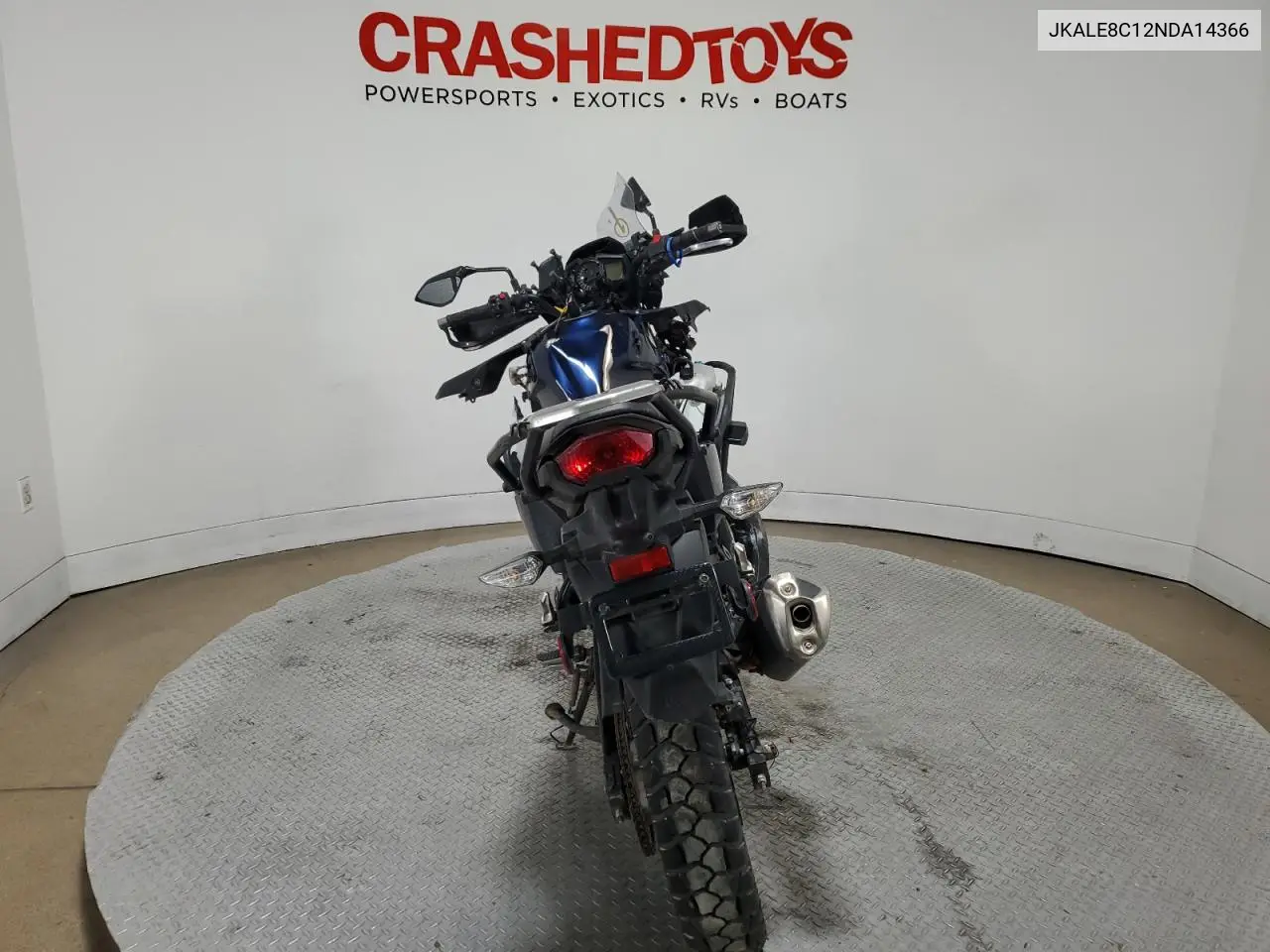 2022 Kawasaki Kle300 C VIN: JKALE8C12NDA14366 Lot: 58235285