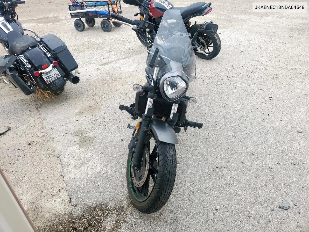 2022 Kawasaki En650 C VIN: JKAENEC13NDA04548 Lot: 59021635