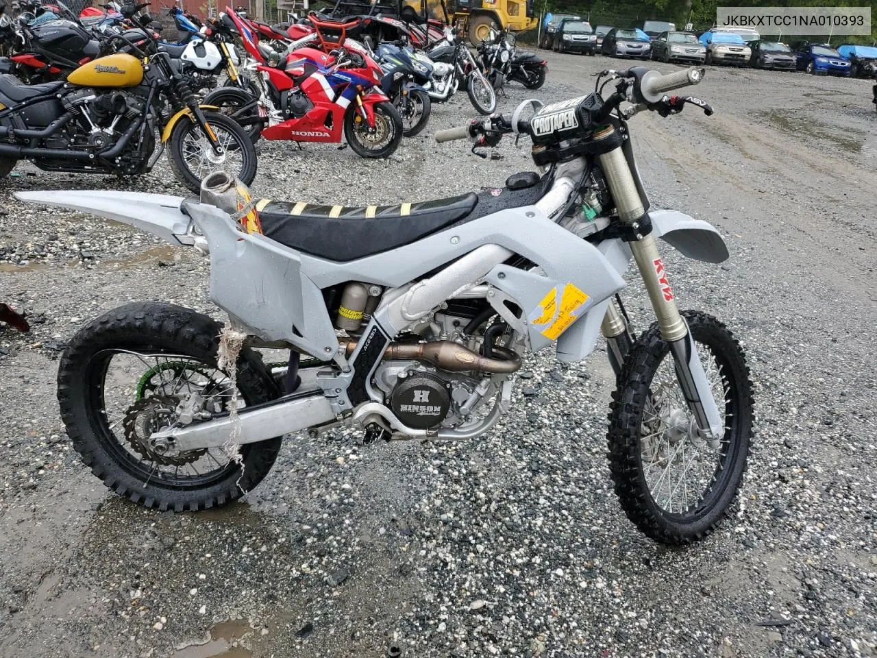 2022 Kawasaki Kx252 C VIN: JKBKXTCC1NA010393 Lot: 73221404