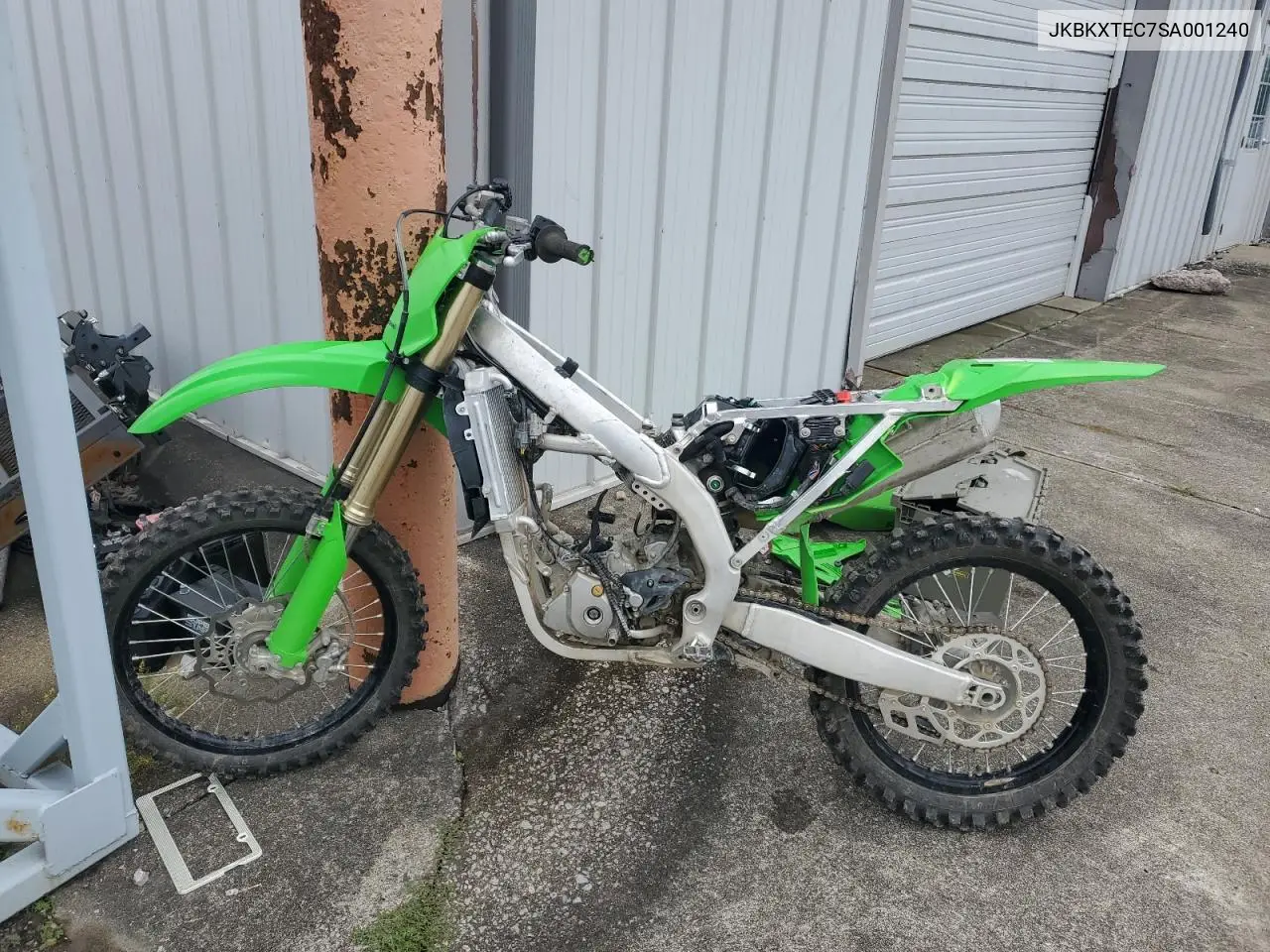 2025 Kawasaki Kx252 C VIN: JKBKXTEC7SA001240 Lot: 61397065