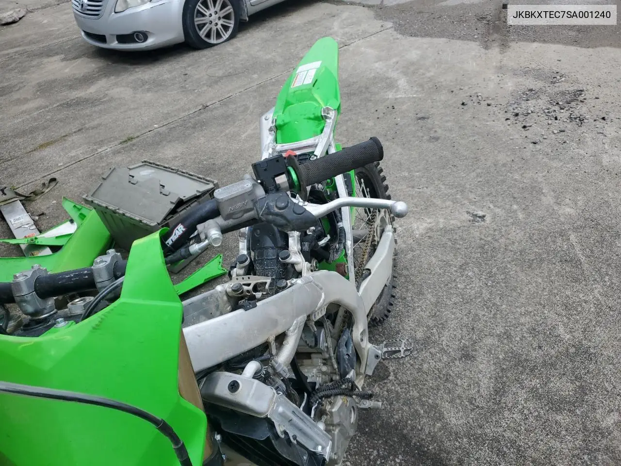 2025 Kawasaki Kx252 C VIN: JKBKXTEC7SA001240 Lot: 61397065
