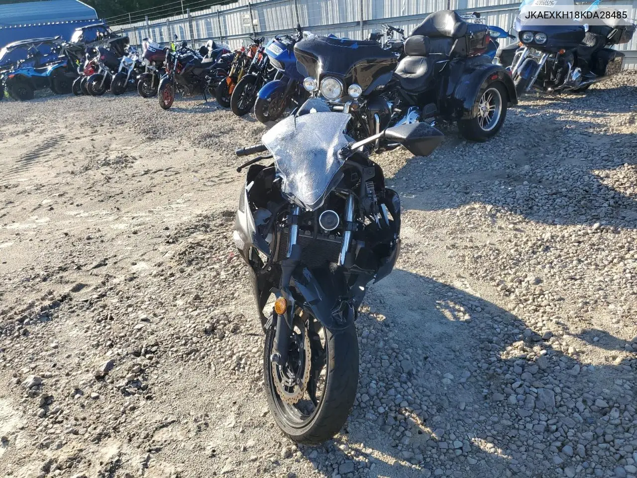 2019 Kawasaki Ex400 VIN: JKAEXKH18KDA28485 Lot: 58227175